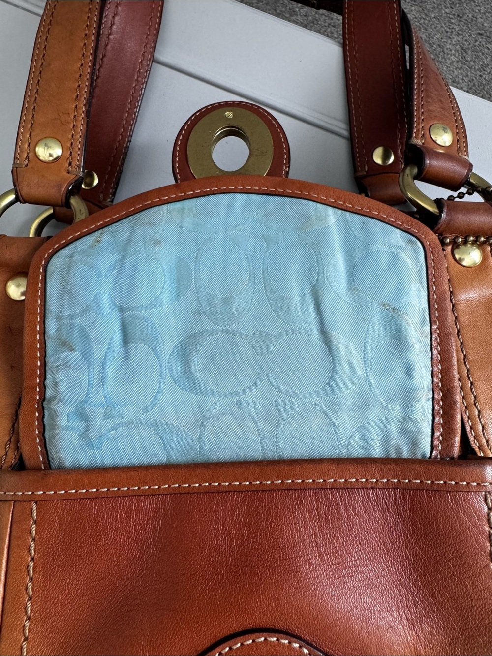 Rare Vintage Coach Gigi Tote #F12888 - Picture 9 of 9